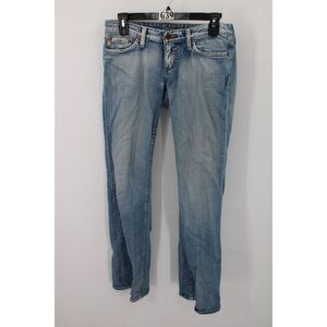 Big Star Jeans Womens Size 27 R Sweet Boot Cut Low Rise Medium Wash Stretch
